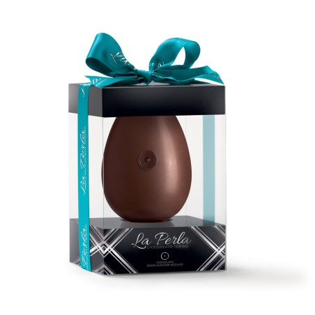 uovo fondente senza zucchero La Perla uovo fondente senza zucchero La Perla