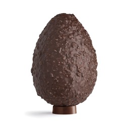 uovo di cioccolato fondente e arancia