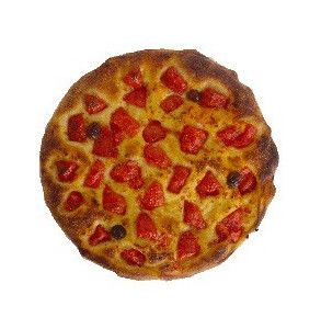 Focaccia barese ai pomodorini freschi cotta su pietra in forno a legna