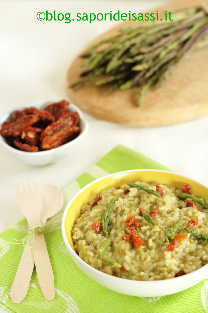 Ricetta risotto con asparagi