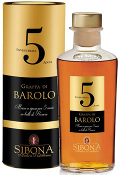 Grappa di Barolo Sibona