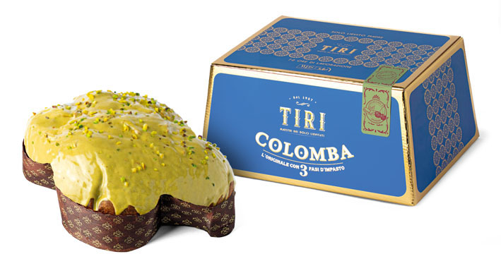 colomba pistacchio e amarena Tiri