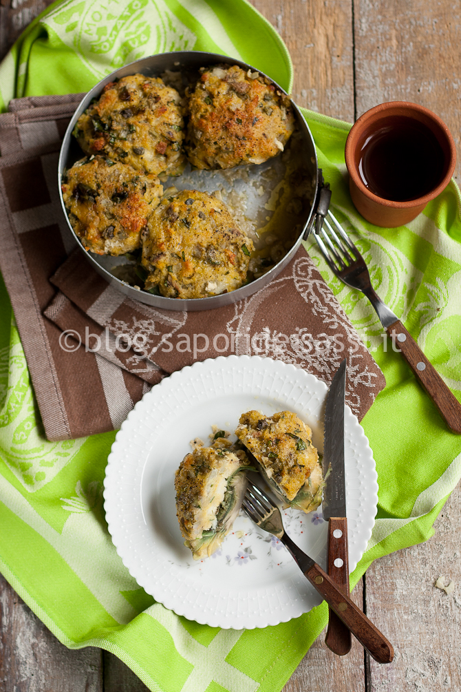 Carciofi ripieni alla siciliana tagliati