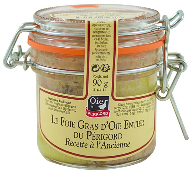 foie gras entier d'oie