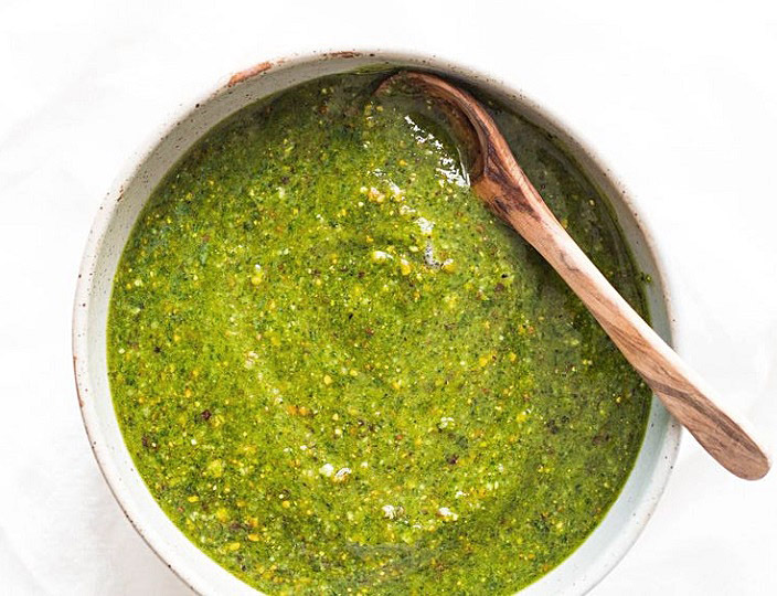 Pesto di pistacchio fatto in casa