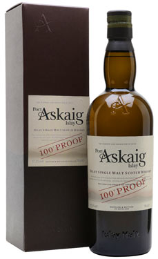 port askaig 100 proof whisky