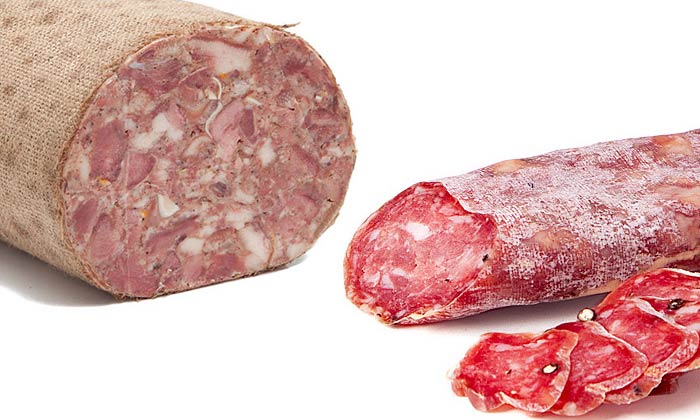 soppressata toscana e calabrese