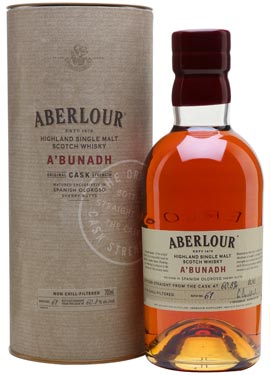 whisky aberlour a'bunadh