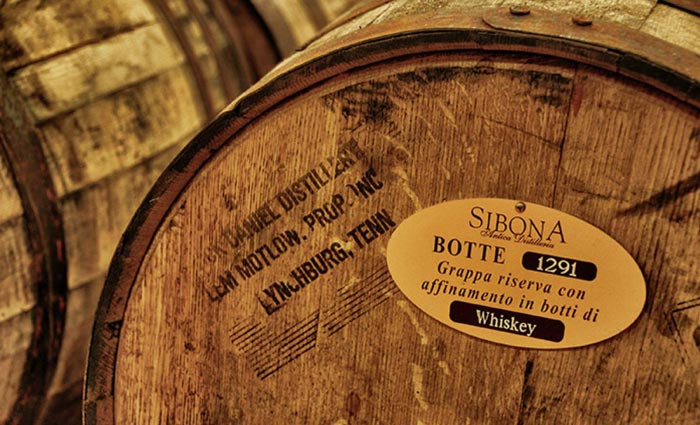 botti grappa Sibona