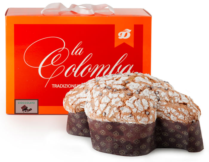 colomba al cioccolato Dolcemascolo