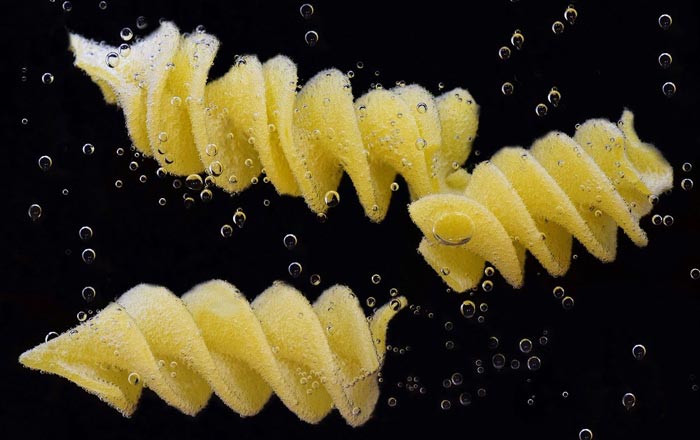 Fusilli in cottura