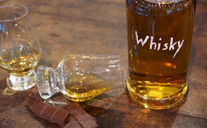 whisky e cioccolato